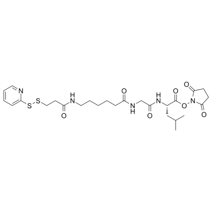 SPDP-C6-Gly-Leu-NHS ester